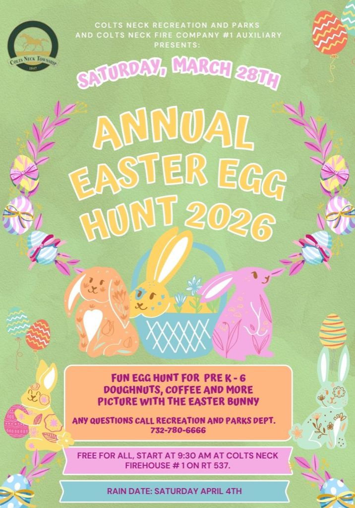 Colts Neck 2026 Egg Hunt